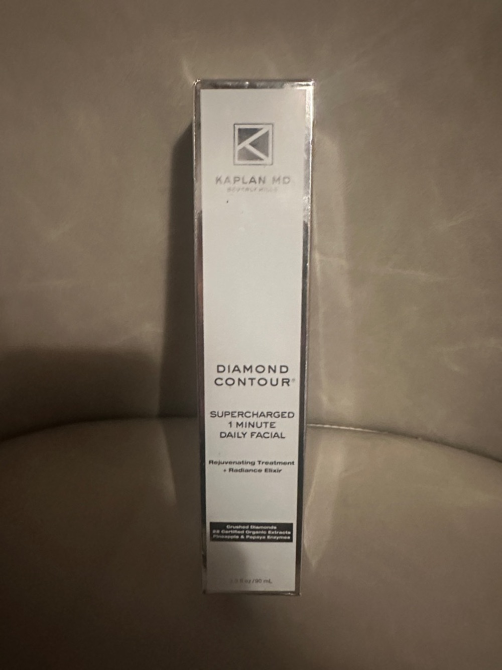 Kaplan Diamond Contour Daily Facial - White and Silver Packaging